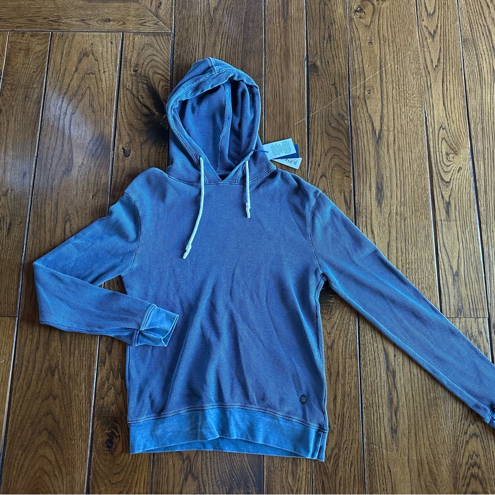 NEW Buffalo Blue Thermal Hoodie